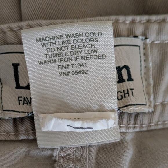 L.L.Bean Womens 12T Cargo Pants Granola Girl Outdoorsy Naturecore Gorpcore Cabin - Picture 5 of 7